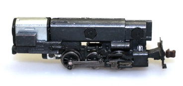 Complete Loco Chassis - Black ( N 0-6-0 )
